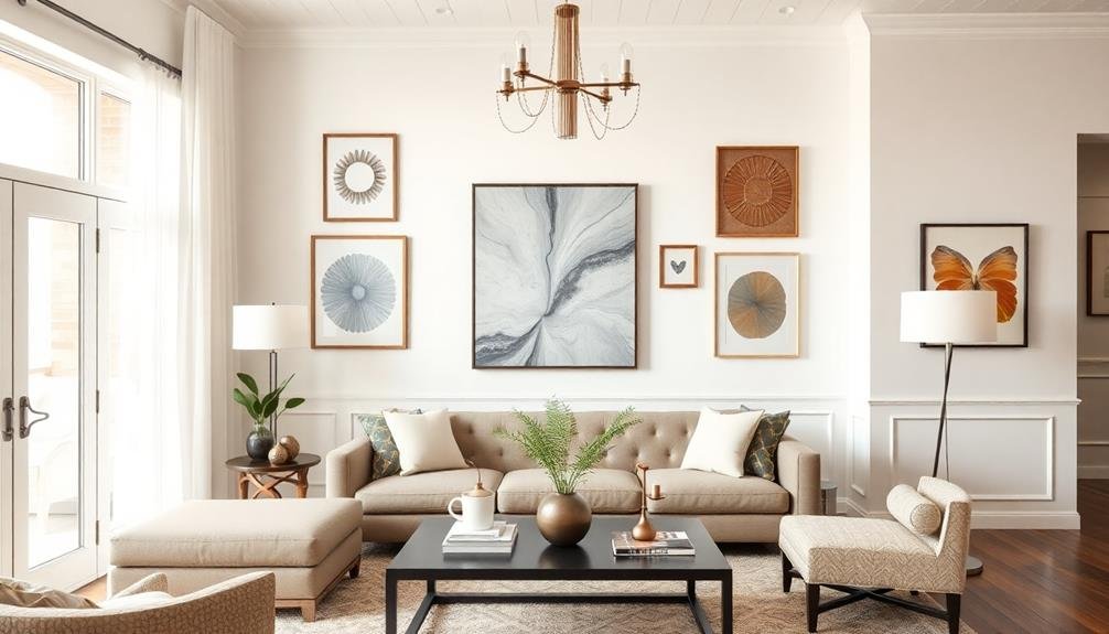 transform living room wall art