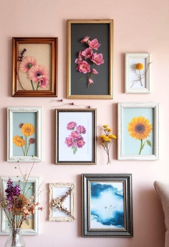 transforming old picture frames
