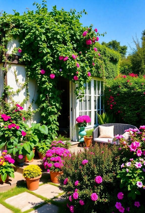 transforming spaces through greenery