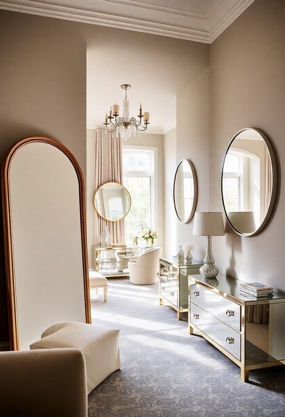 various mirror types available