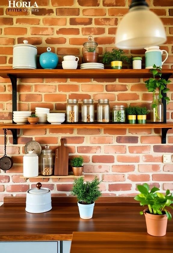 versatile open shelving solutions