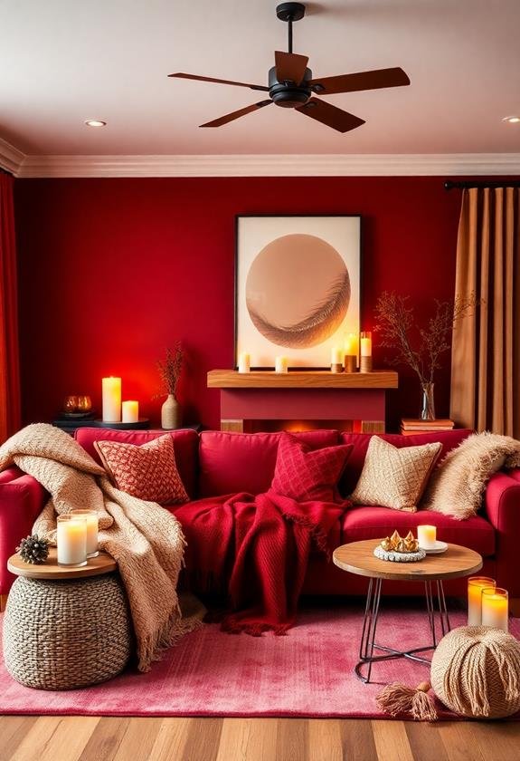 vibrant and cozy hues