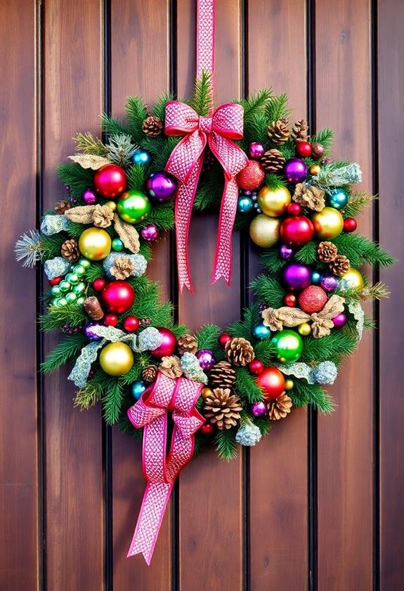 vibrant decorative holiday arrangements