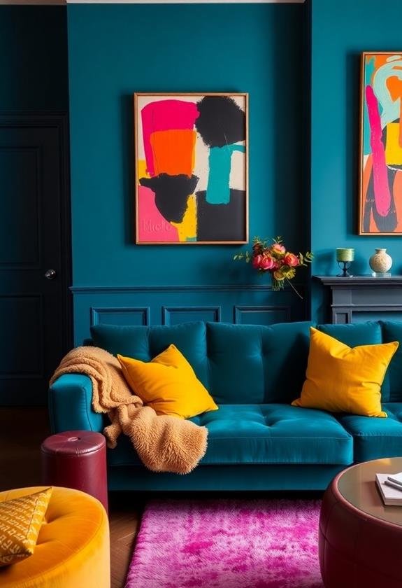 vibrant hues for expression