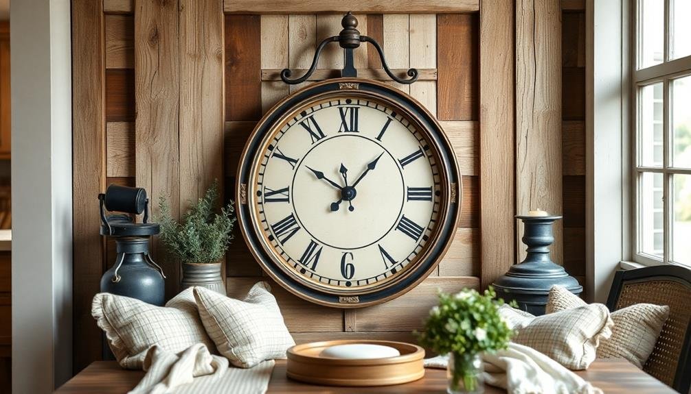 vintage clocks for farmhouse decor