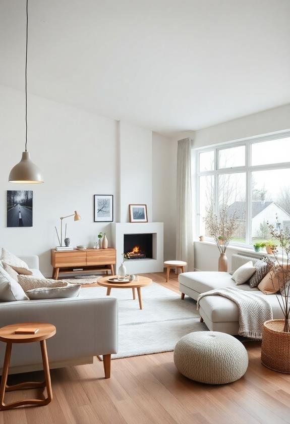 welcoming luminous atmosphere created