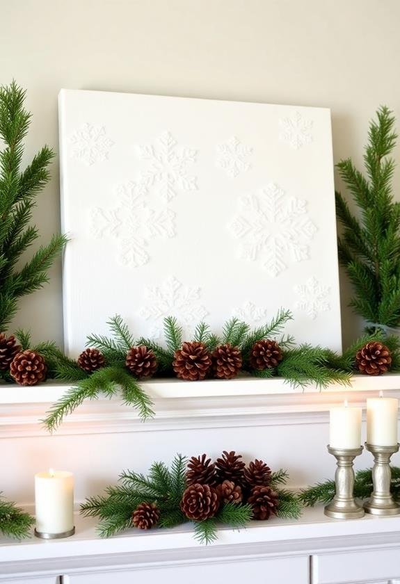 winter themed handmade creations